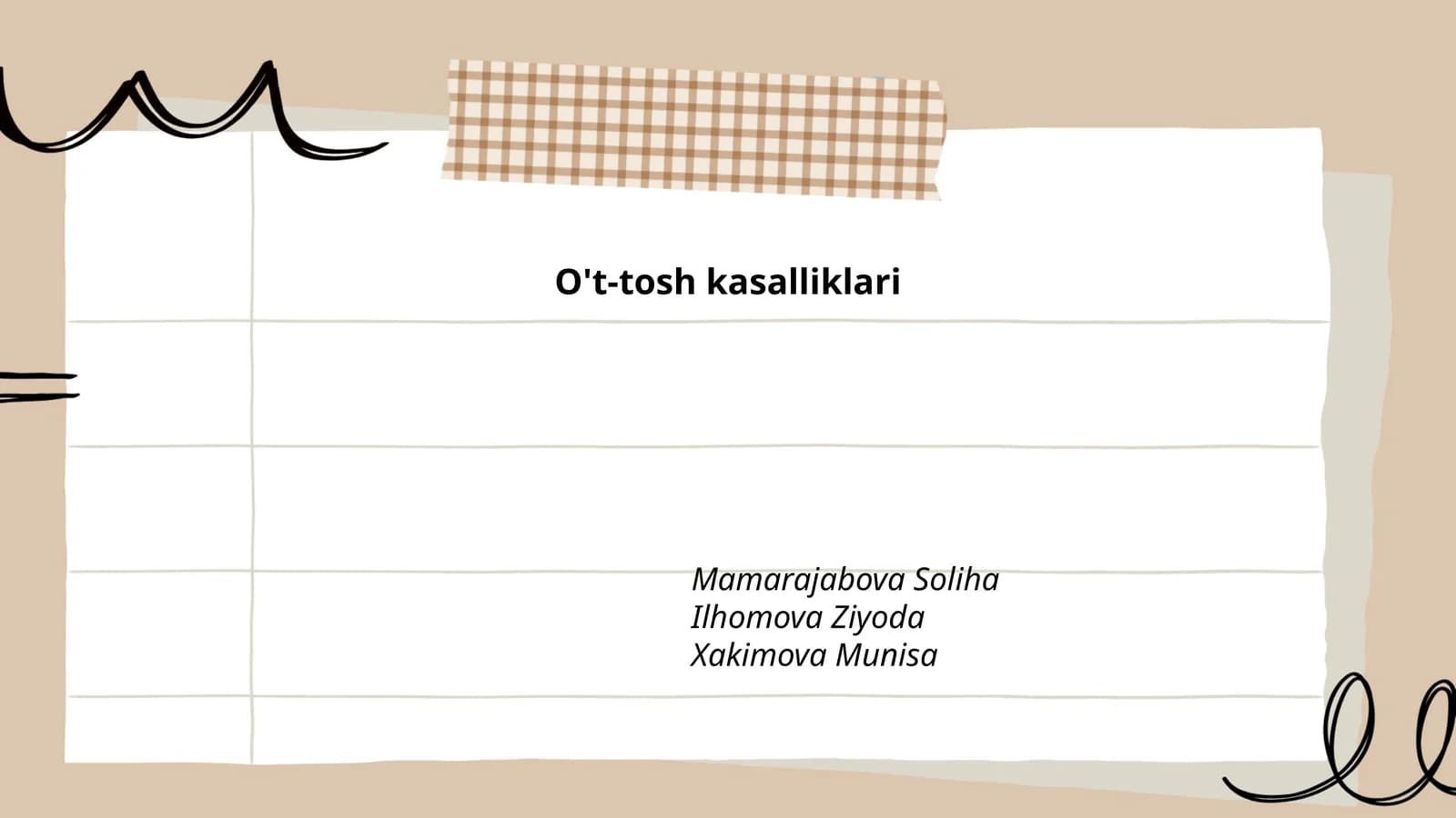 O't-tosh kasalliklari