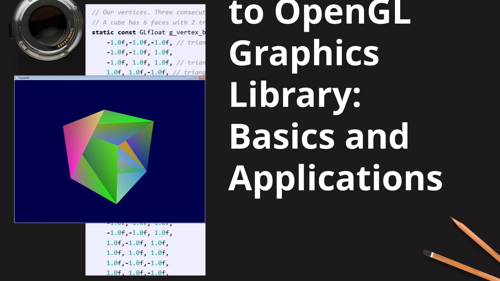 Introduction to OpenGL Graphics Library: Basics and Applications