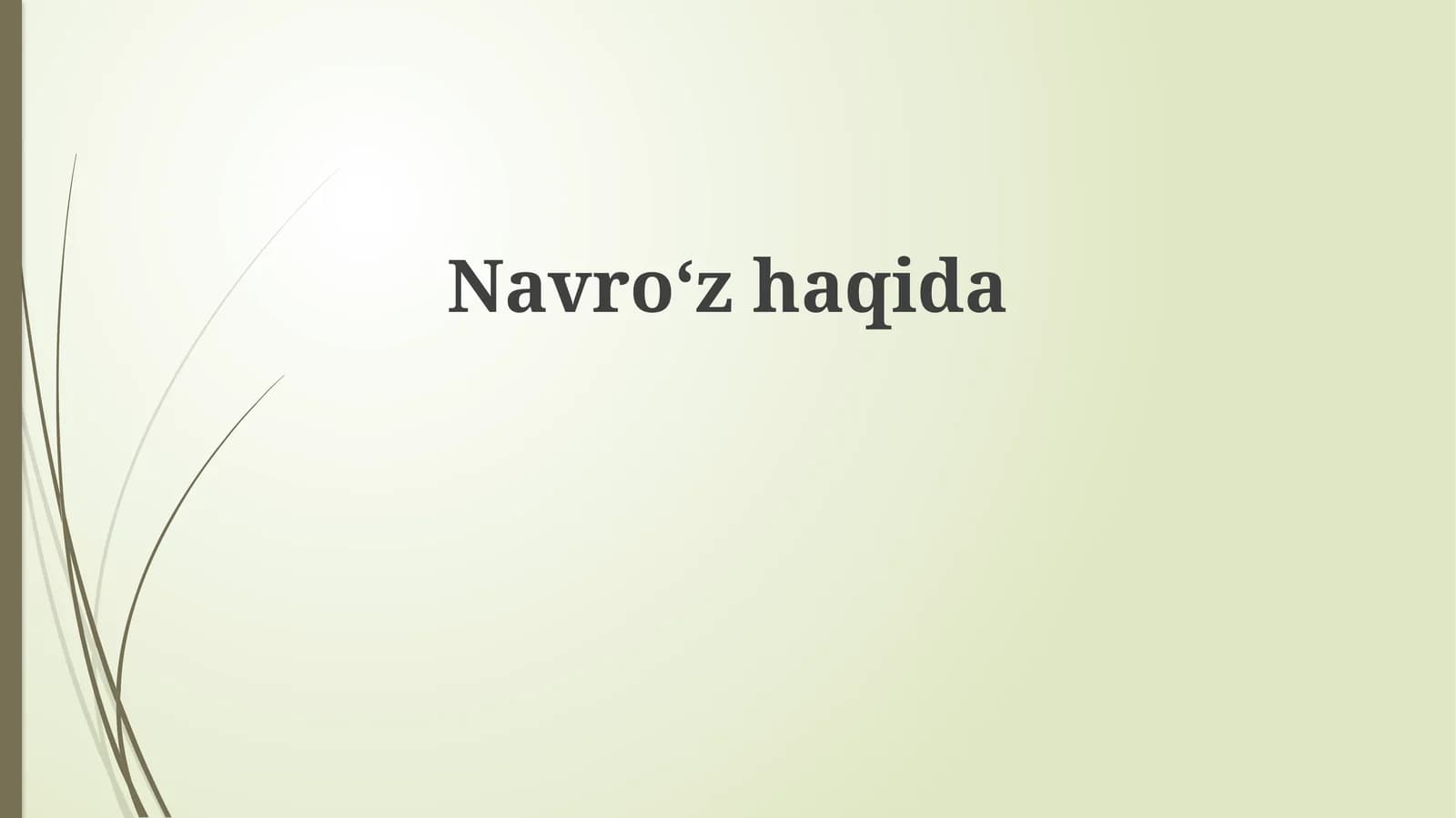 Navroʻzhaqida