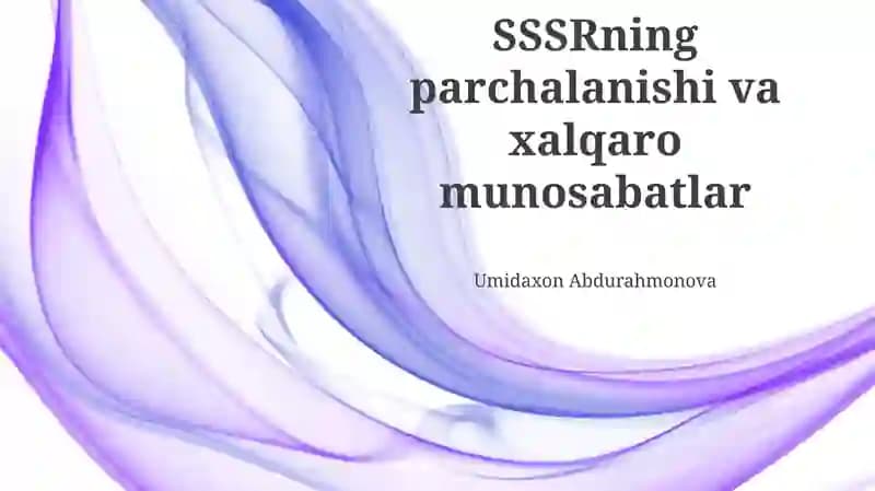 Sovuq Urushning Oxiri