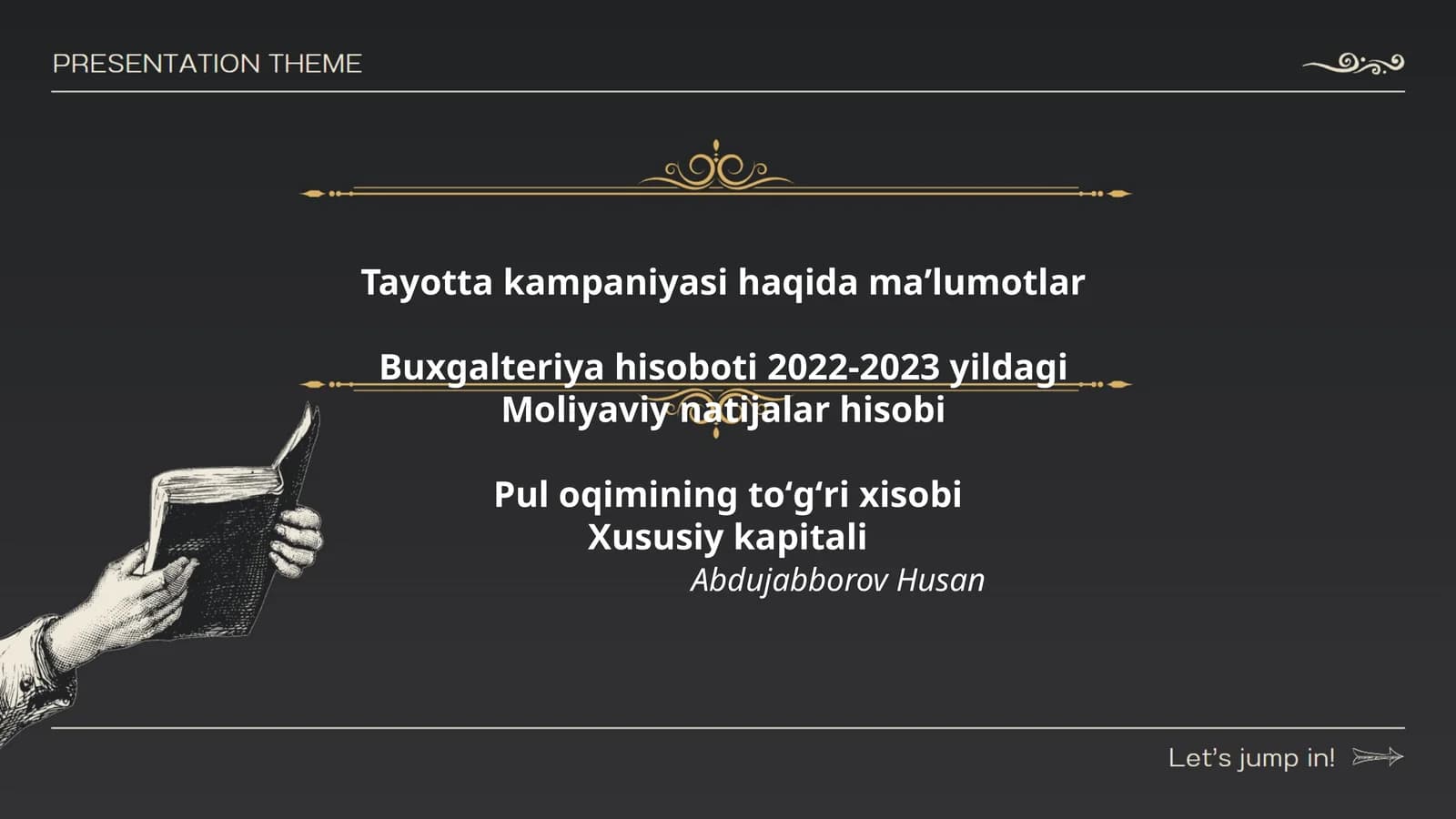 Tayotta kampaniyasi haqida maʼlumotlar