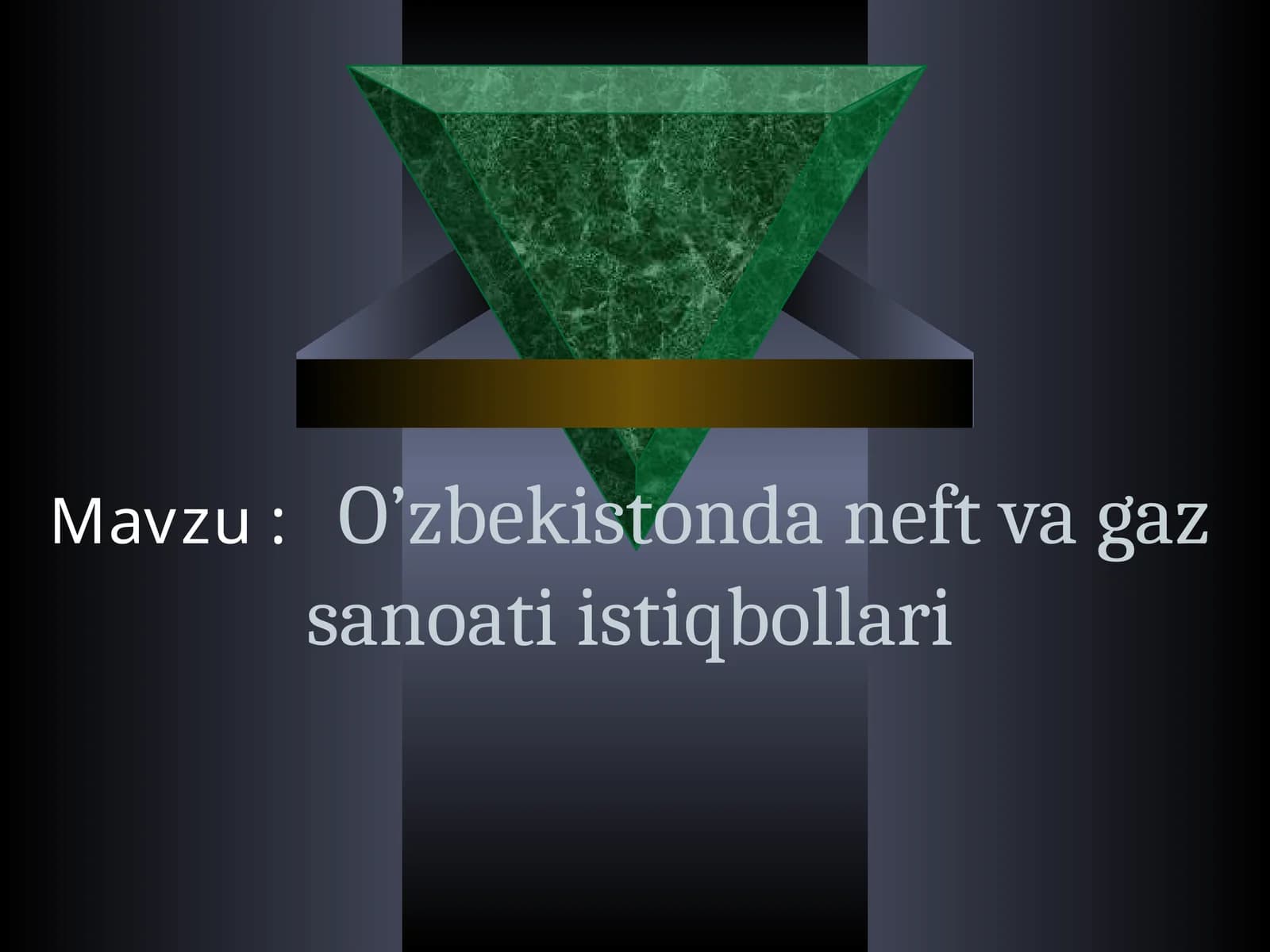 O’zbekistonda neft va gaz sanoati istiqbollari