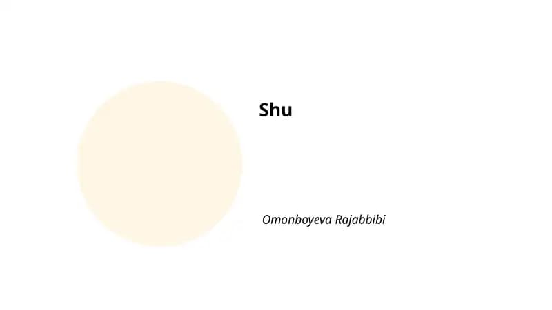 Shu