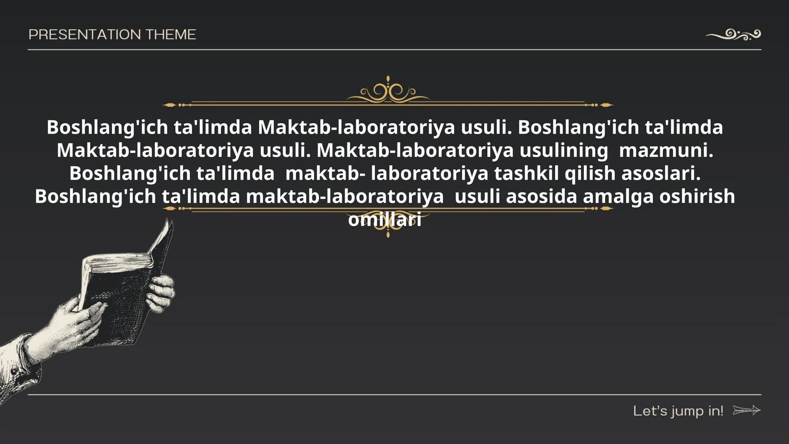 Boshlang'ich ta'limda "Maktab-laboratoriya" usuli