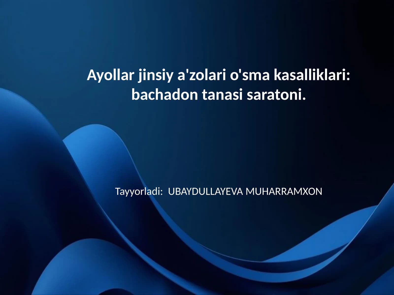 Bachadon tanasi saratoni
