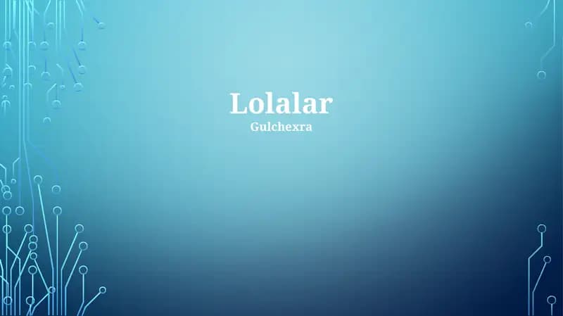 Lolalar