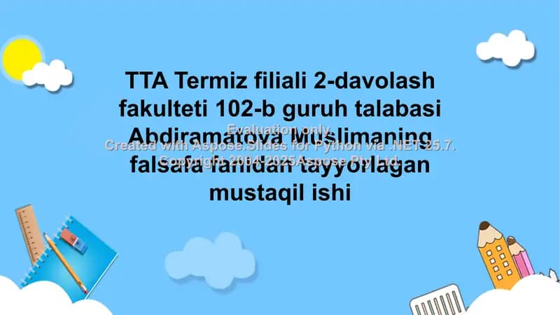 Rim klubi faoliyatining falsafiy tahlili