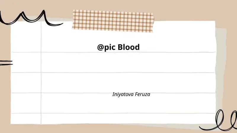 Blood