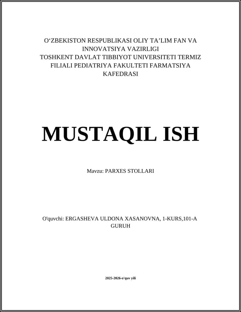 PARXES STOLLARI