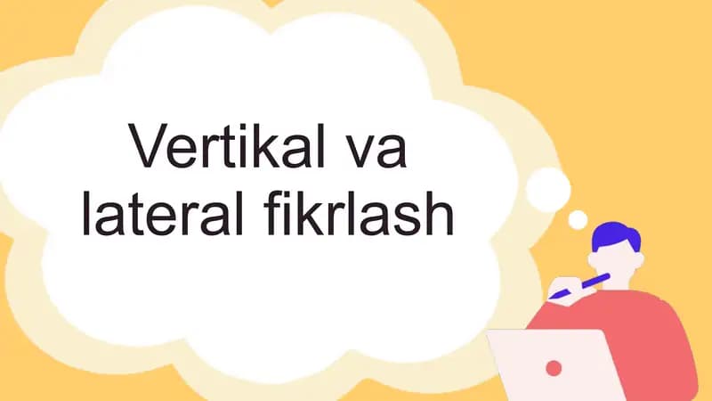 Vertikal va lateral fikrlash