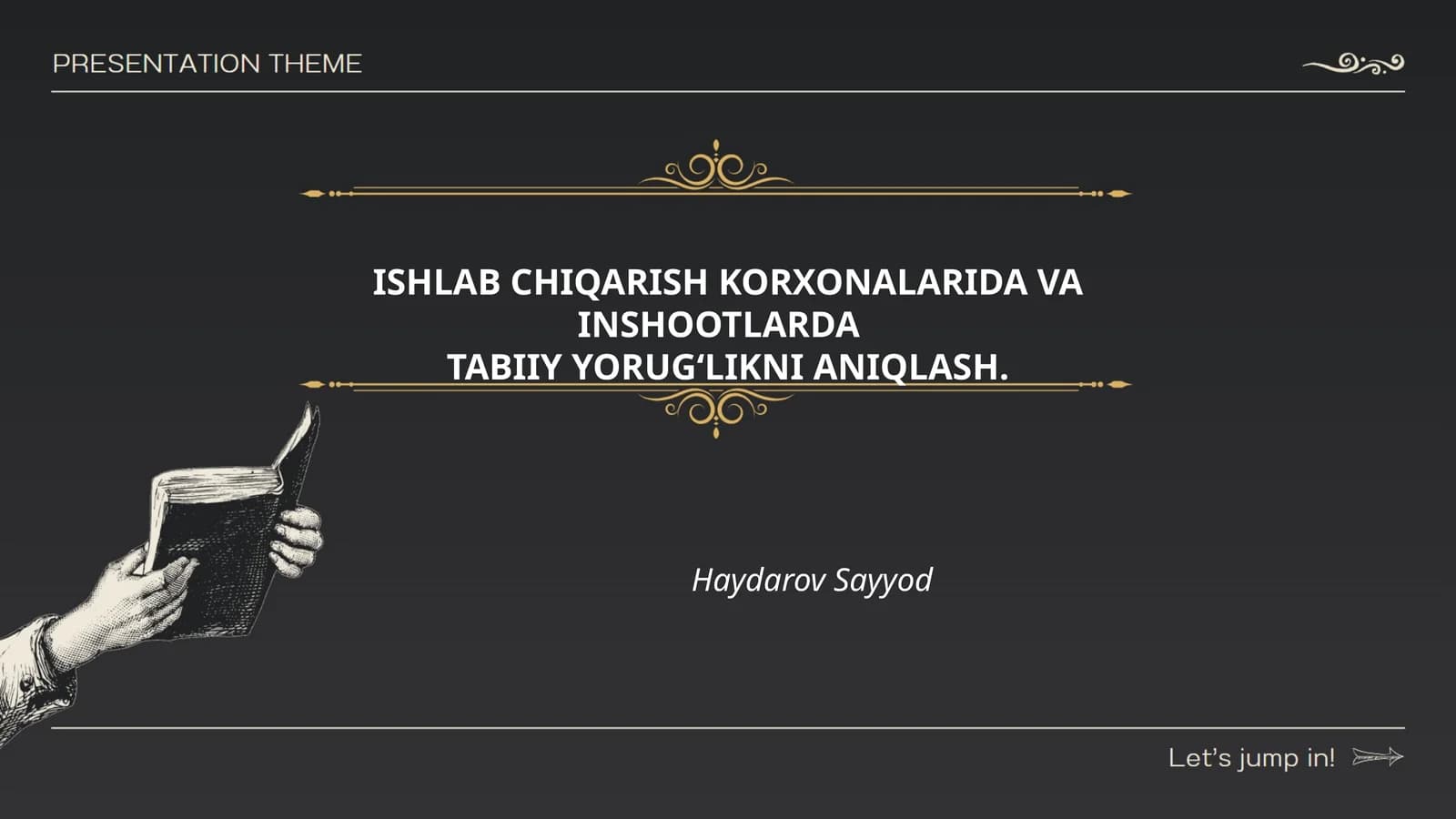 Tabiiy yorug‘lik manbalari