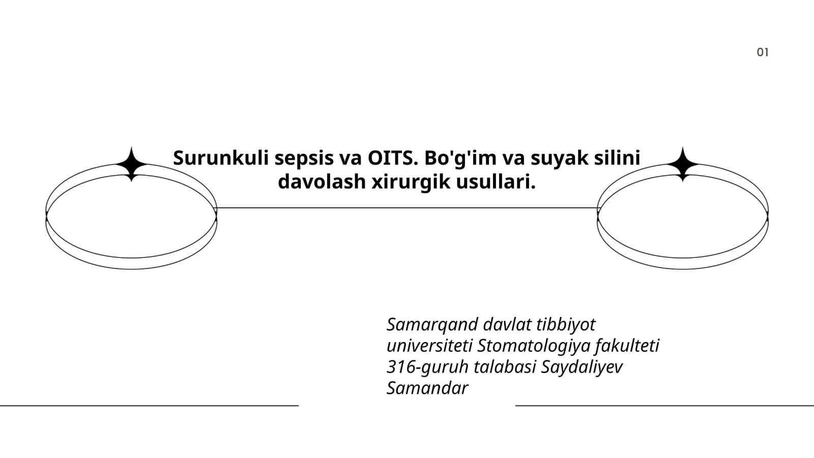 Surunkuli sepsis va OITS. Bo'g'im va suyak silini davolash xirurgik usullari