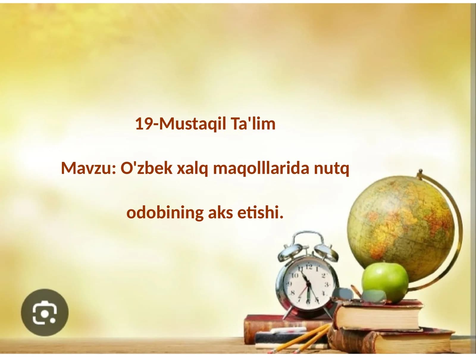 O'zbek xalq maqollari nutq odobining aks etishi