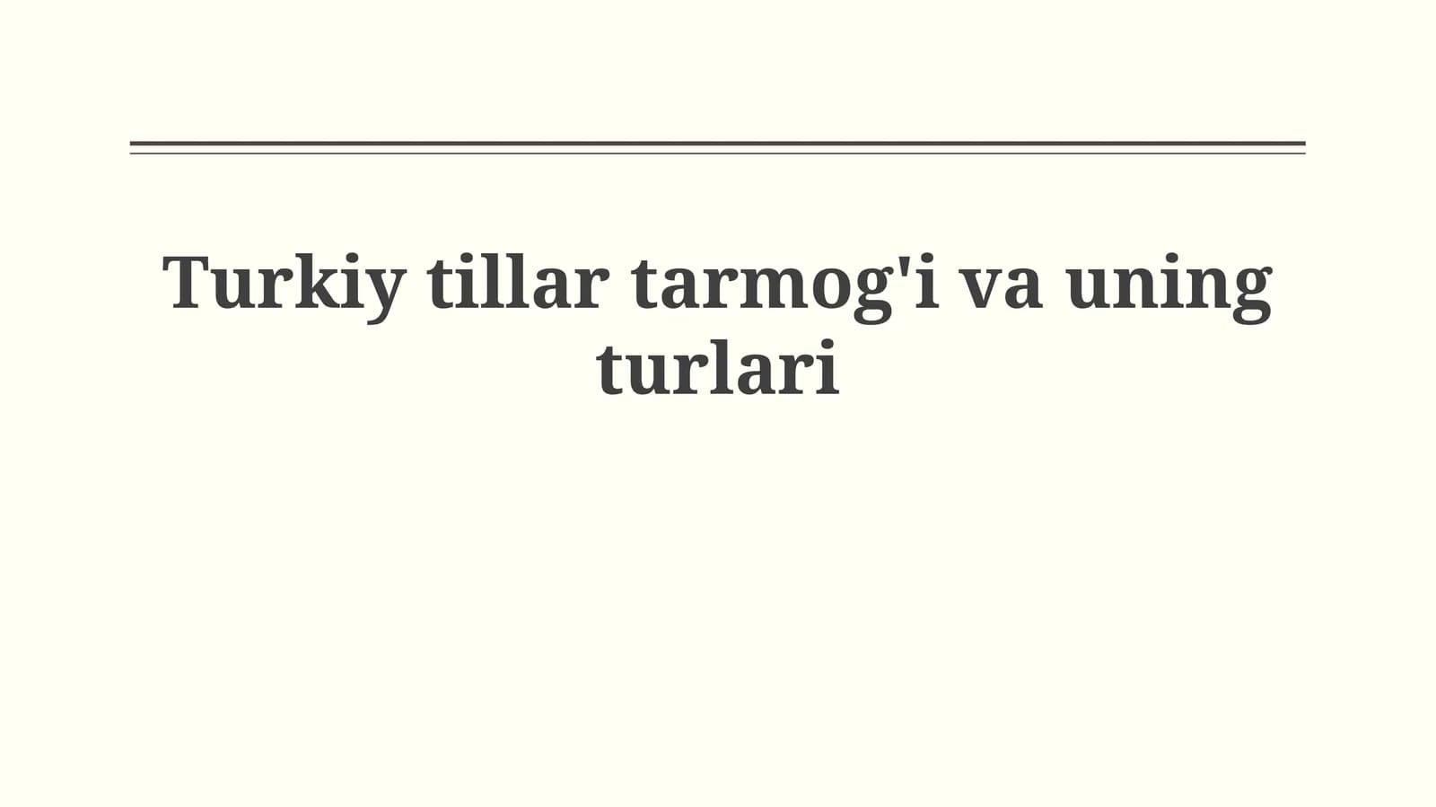Turkiy tillar tarmog'i vauningturlari