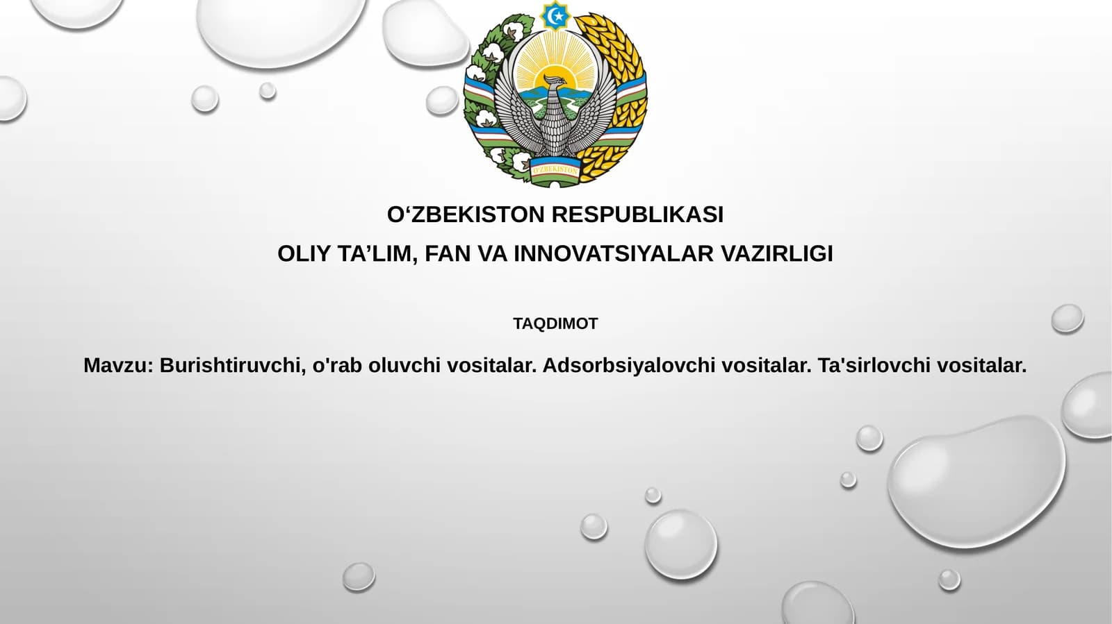 Qisqartiruvchi va O'rab Oluvchi Vositalar