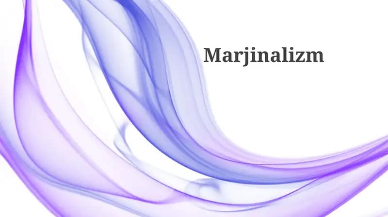 Marjinalizm