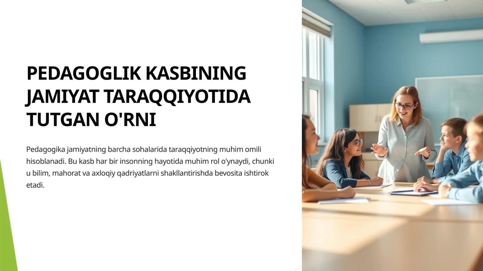 Pedagoglik kasbi