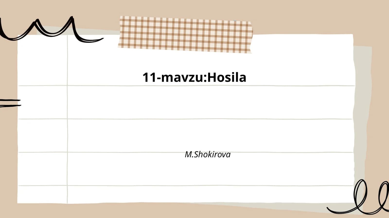 Hosila