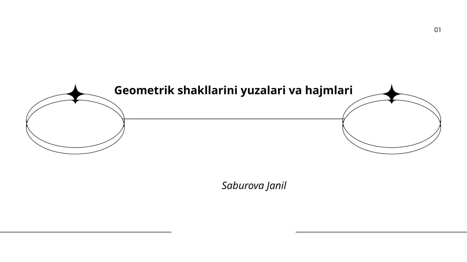 Geometrik shakllarini yuzalari va hajmlari