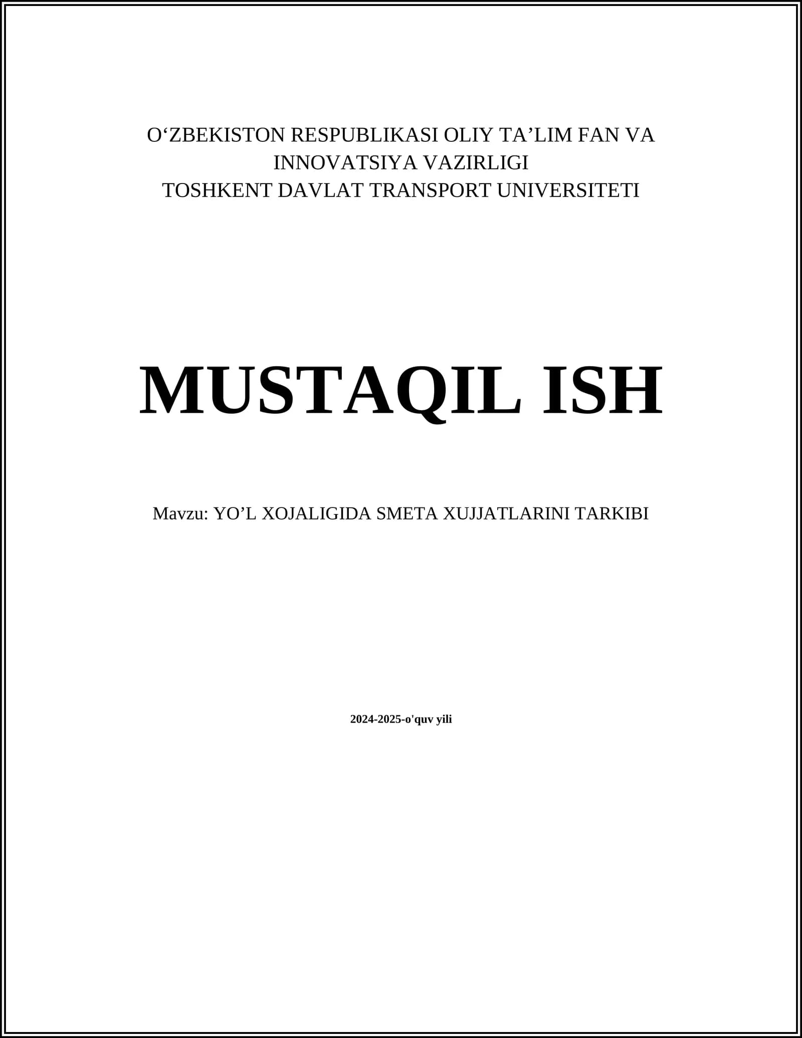 Smeta Hujjatlari