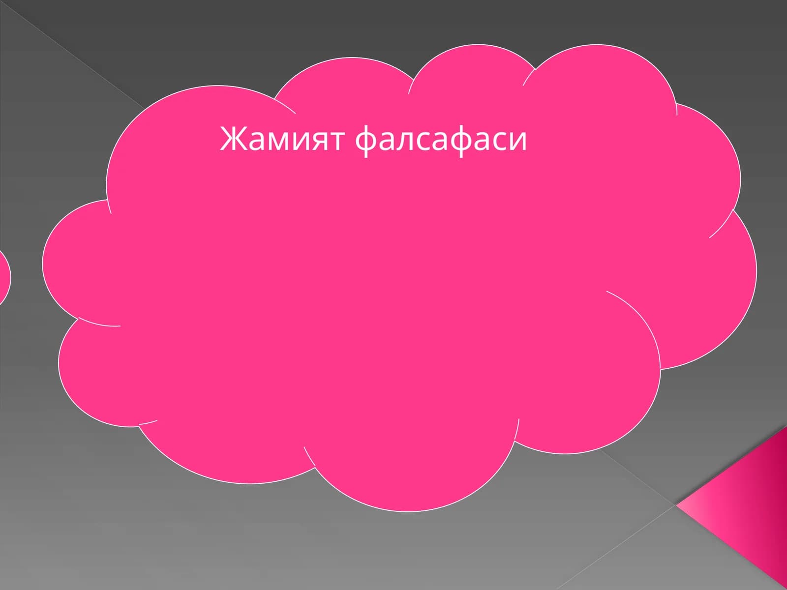 Жамият фалсафаси