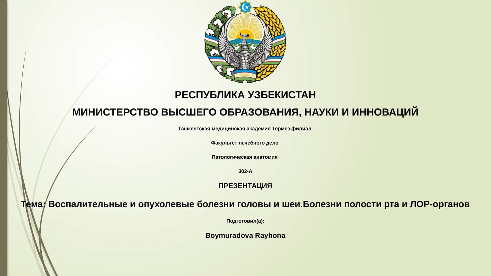 Патологическая анатомия