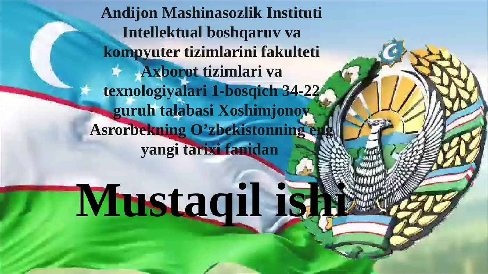 XX asr 80-yillari o‘rtalarida respublika ijtimoiy-siyosiy, iqtisodiy va ma’naviy hayotidagi inqirozli holat.