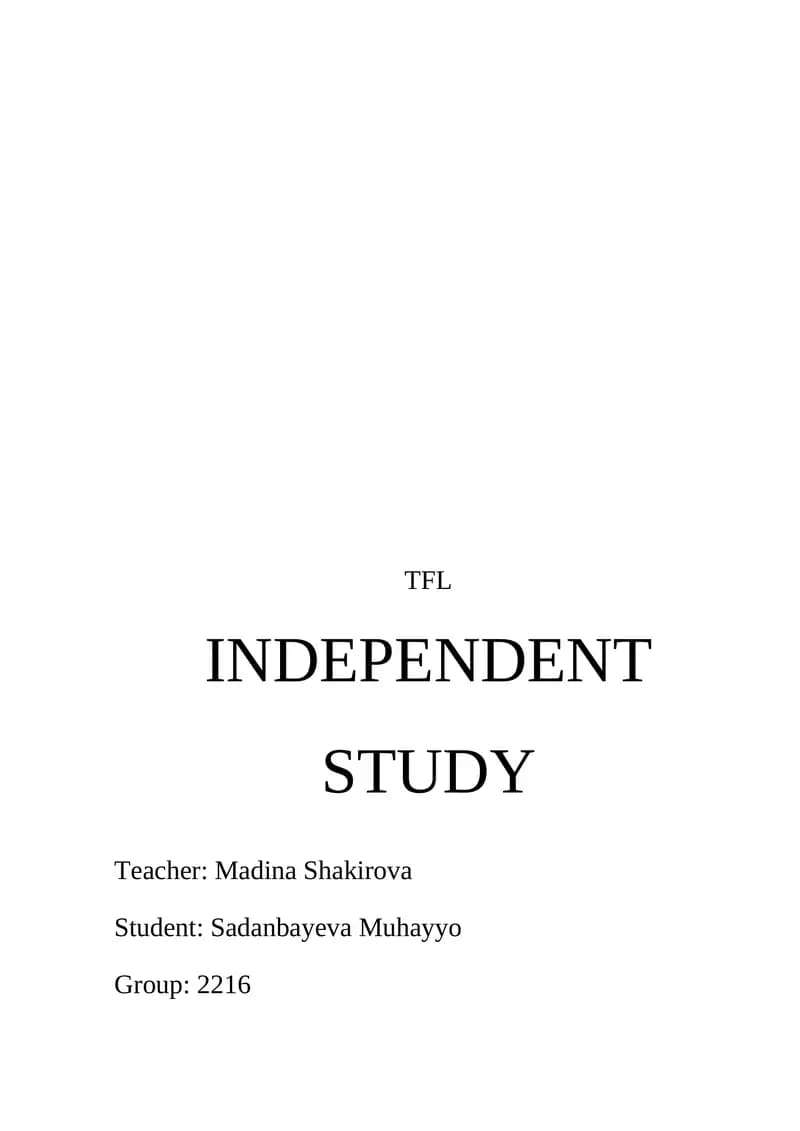 Principles of Language Assessment and Test Design