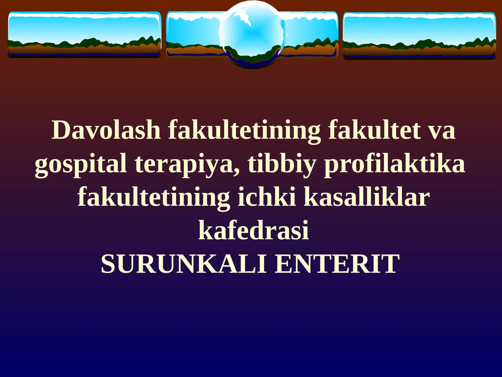 Surunkali enterit