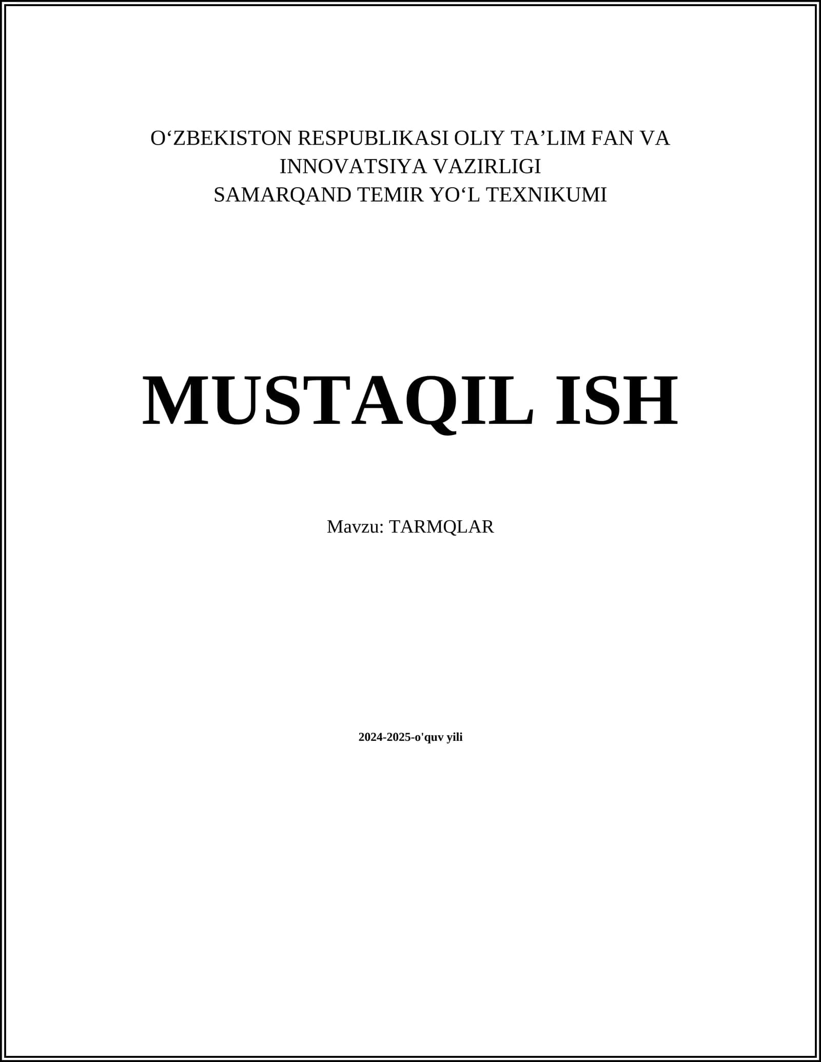 TARMQLAR