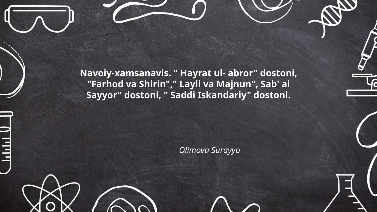 Hayrat ul-abror dostoni
