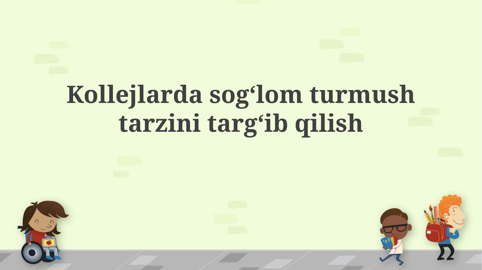 Sogʻlom turmush tushunchasi