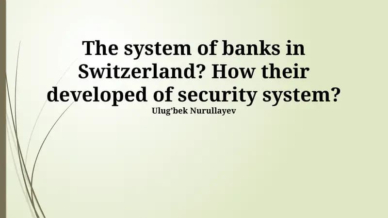 Swiss Banking: A Historical Foundation of Security and Secrecy