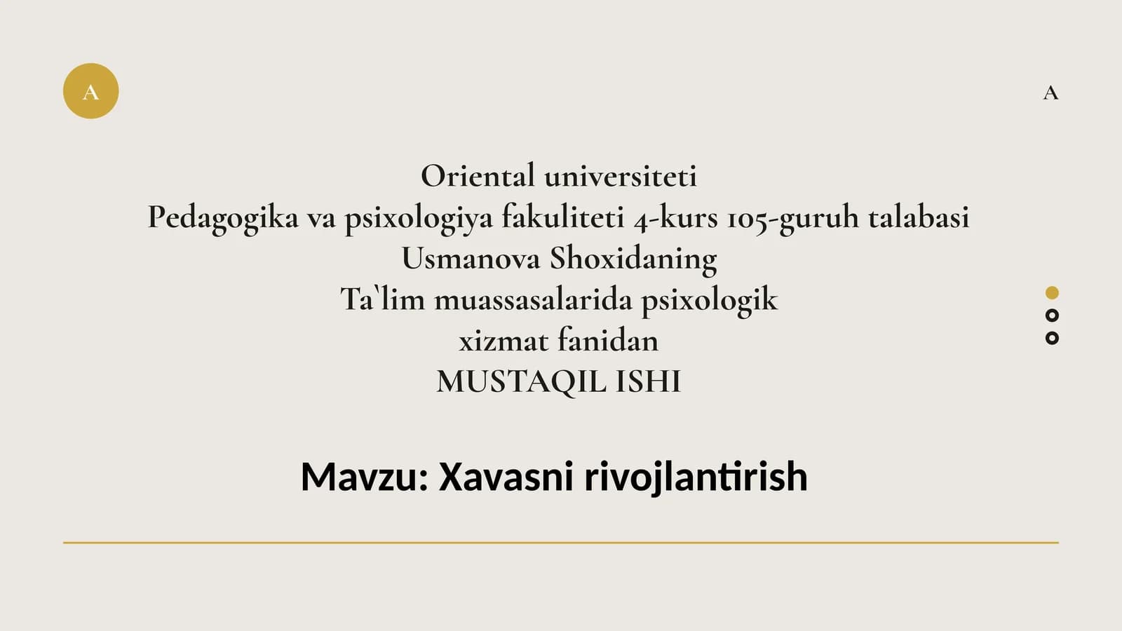 Xavasnirivojlantirish