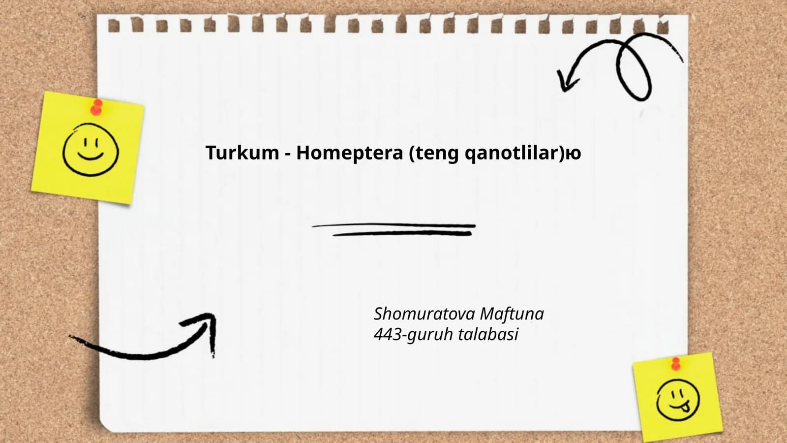 Turkum - Homeptera (teng qanotlilar)ю