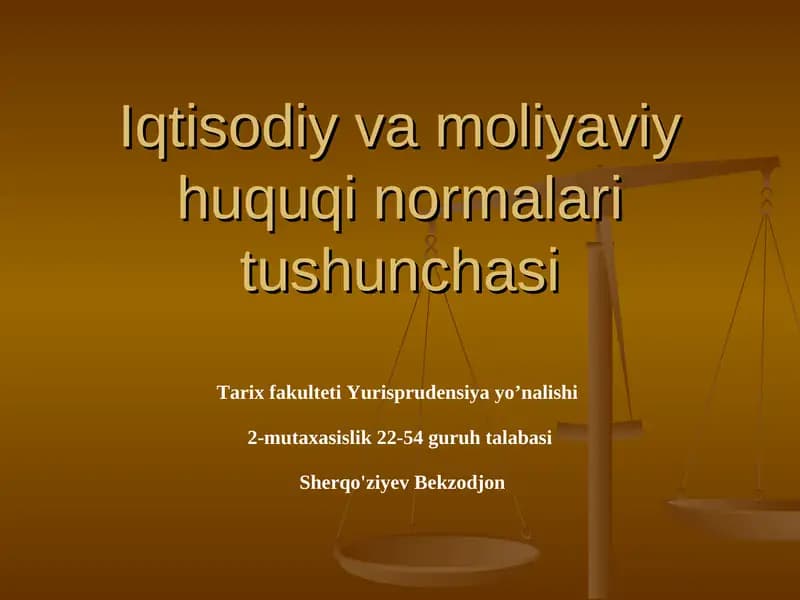 Huquq normalari