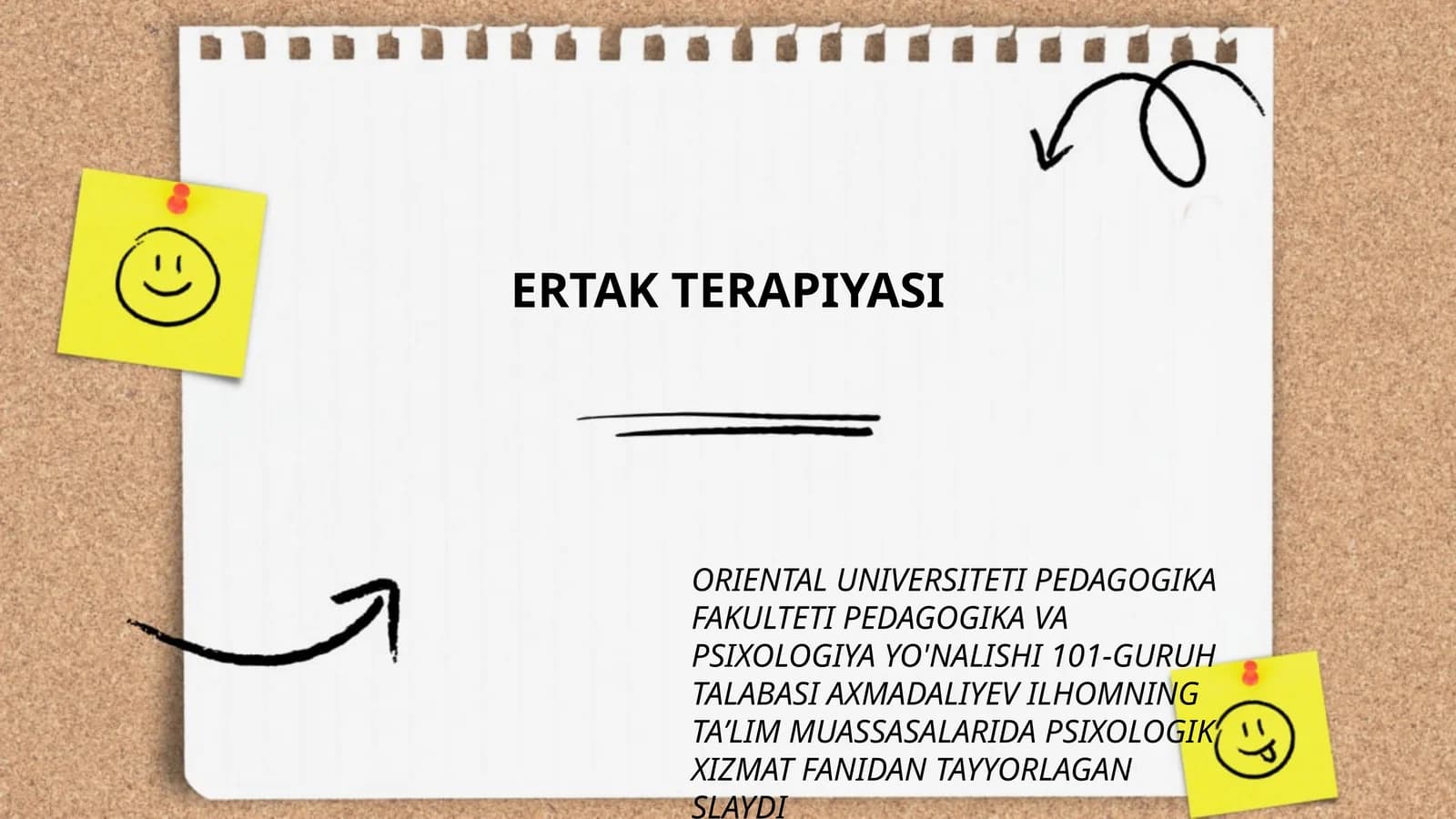 ERTAK TERAPIYASI