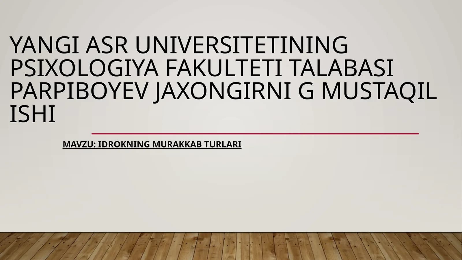 idrokning murakkab turlari