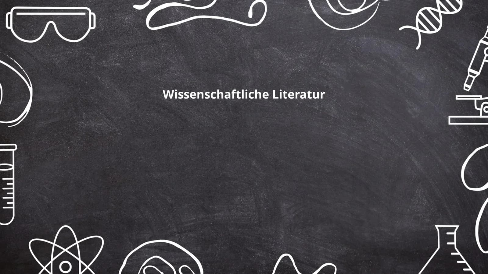 Wissenschaftliche Literatur