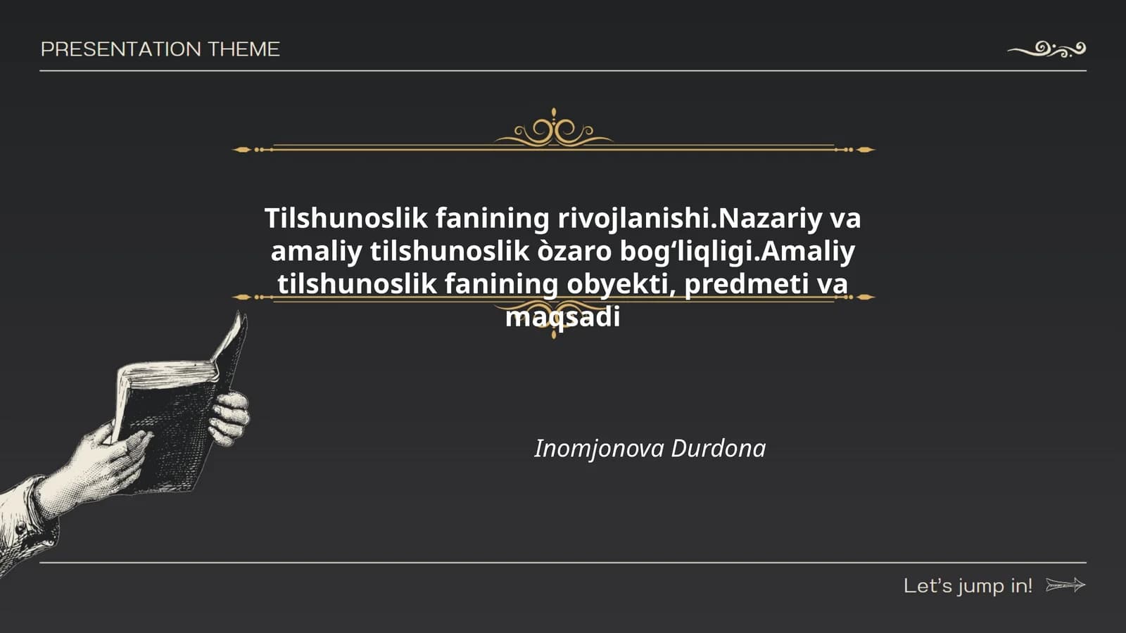 Tilshunoslik fanining rivojlanishi