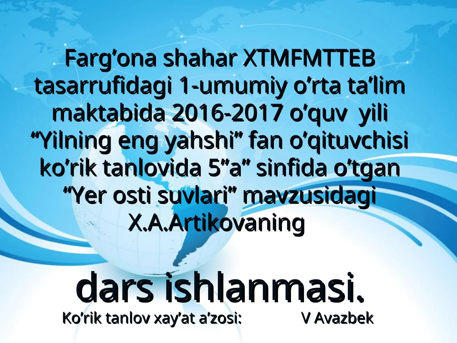 Yer osti suvlari