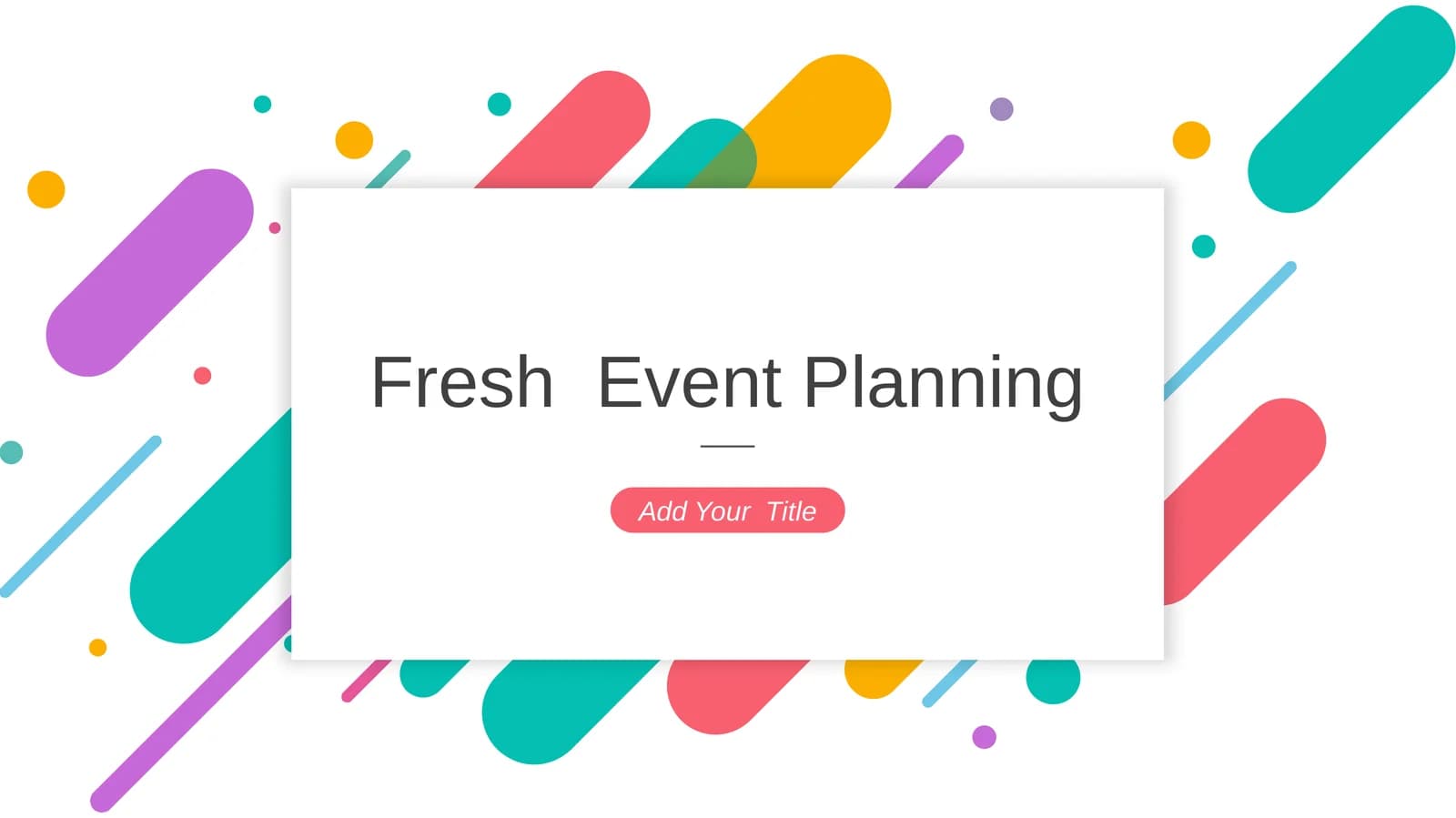 Fresh Event Planning