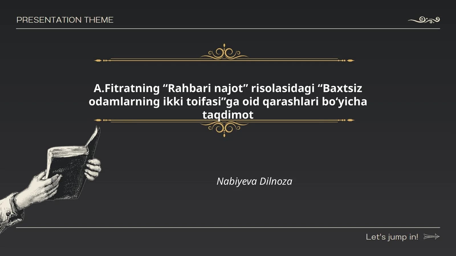 Baxtsiz odamlarning ikki toifasi