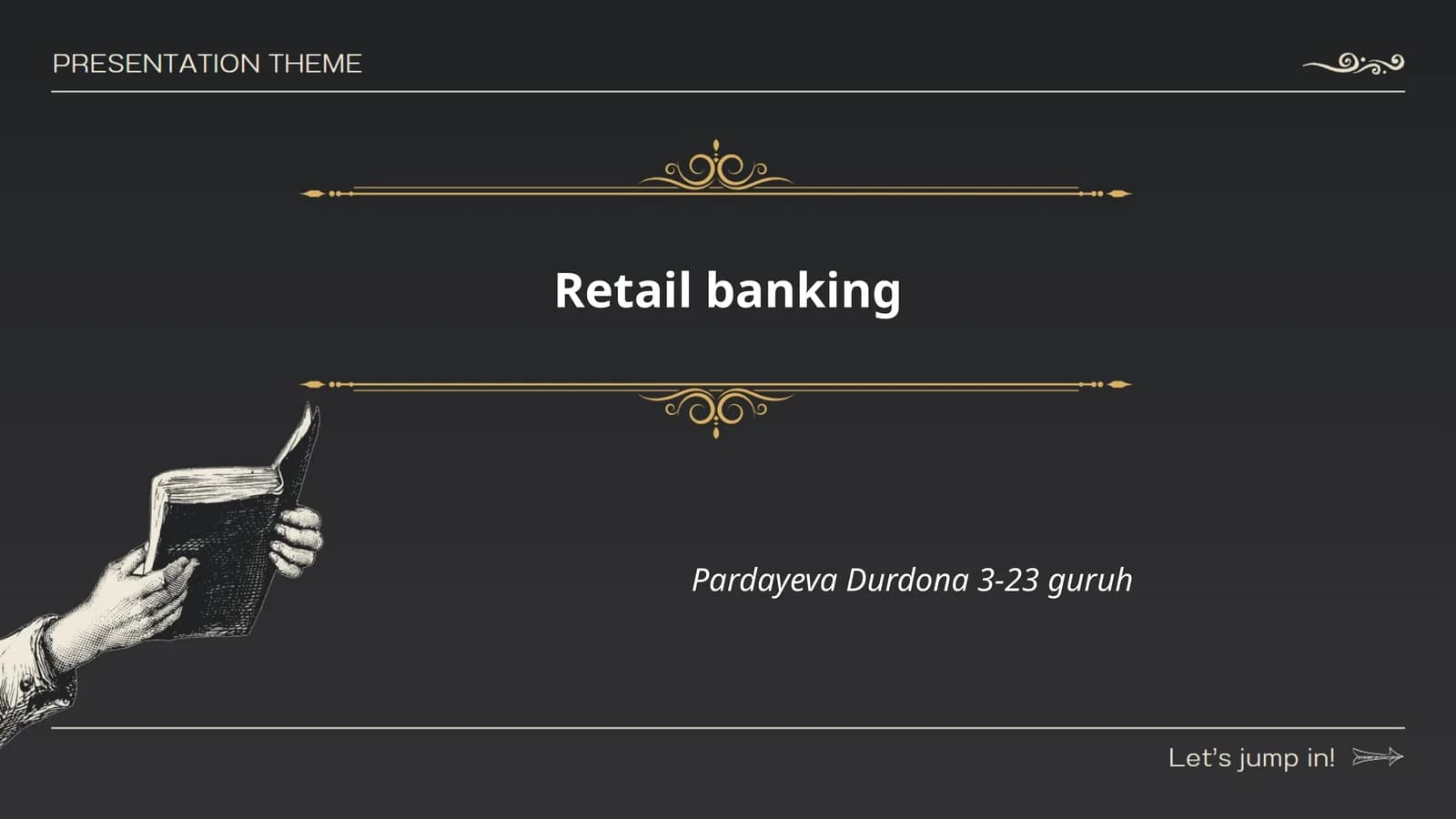 Retail Banking Products and Services