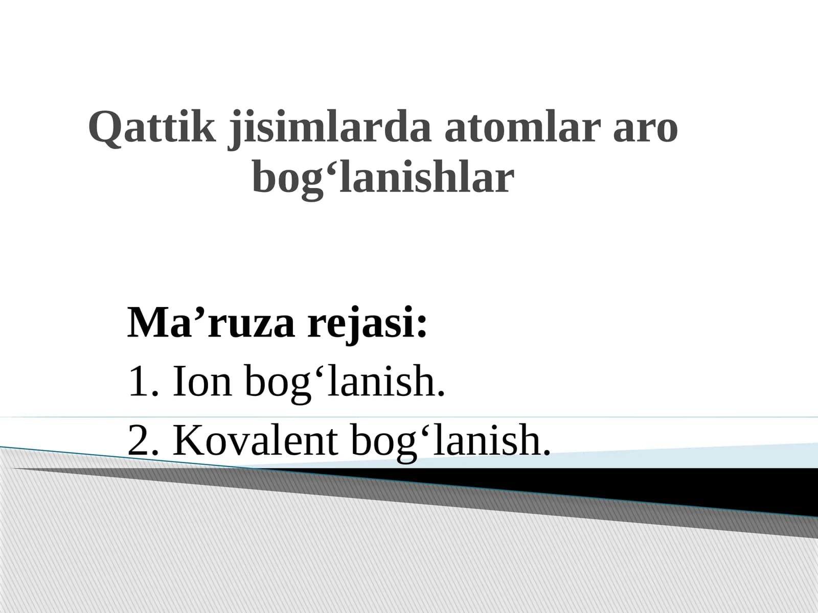 Ion bog'lanish