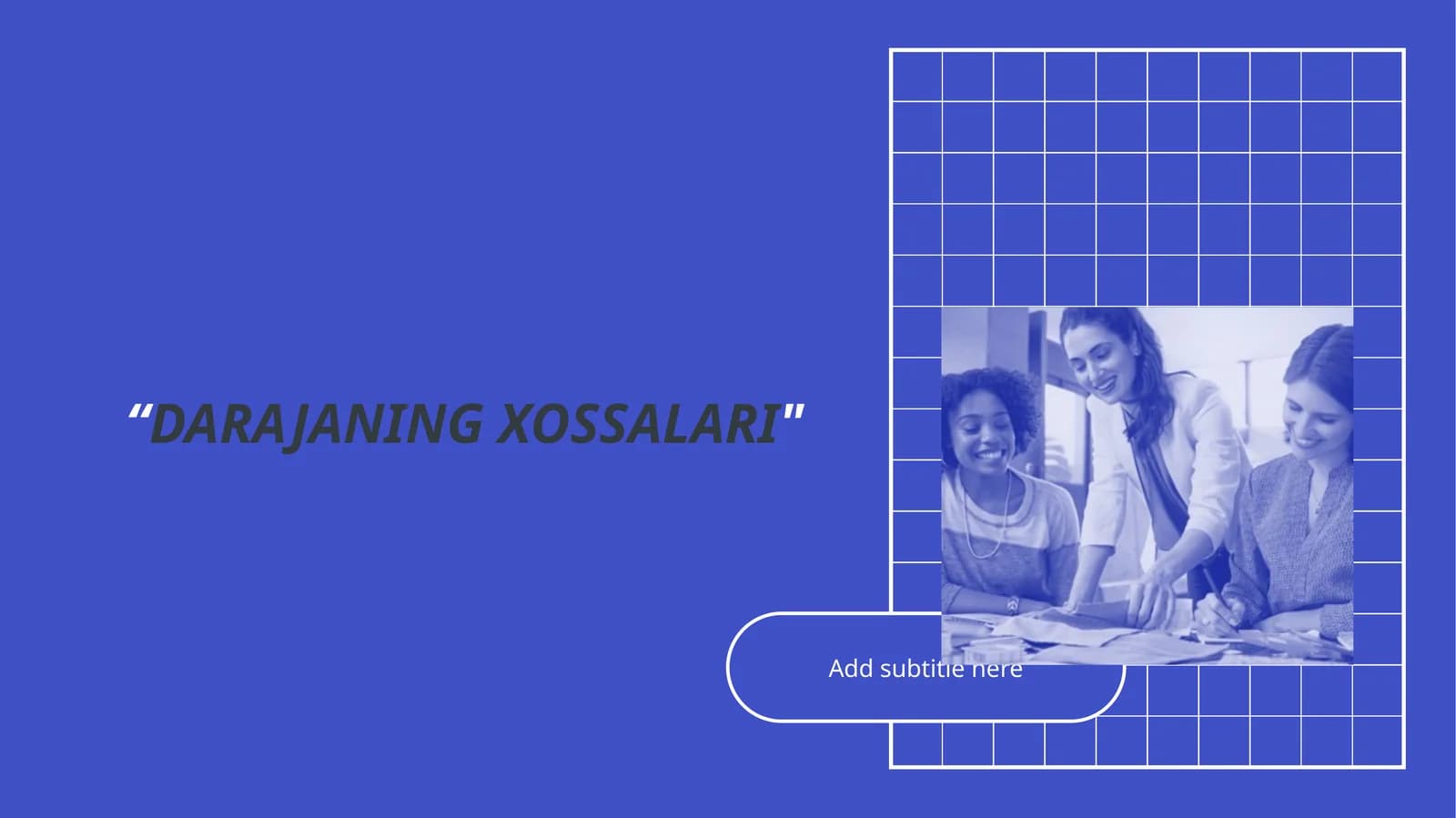 DARAJANING XOSSALARI