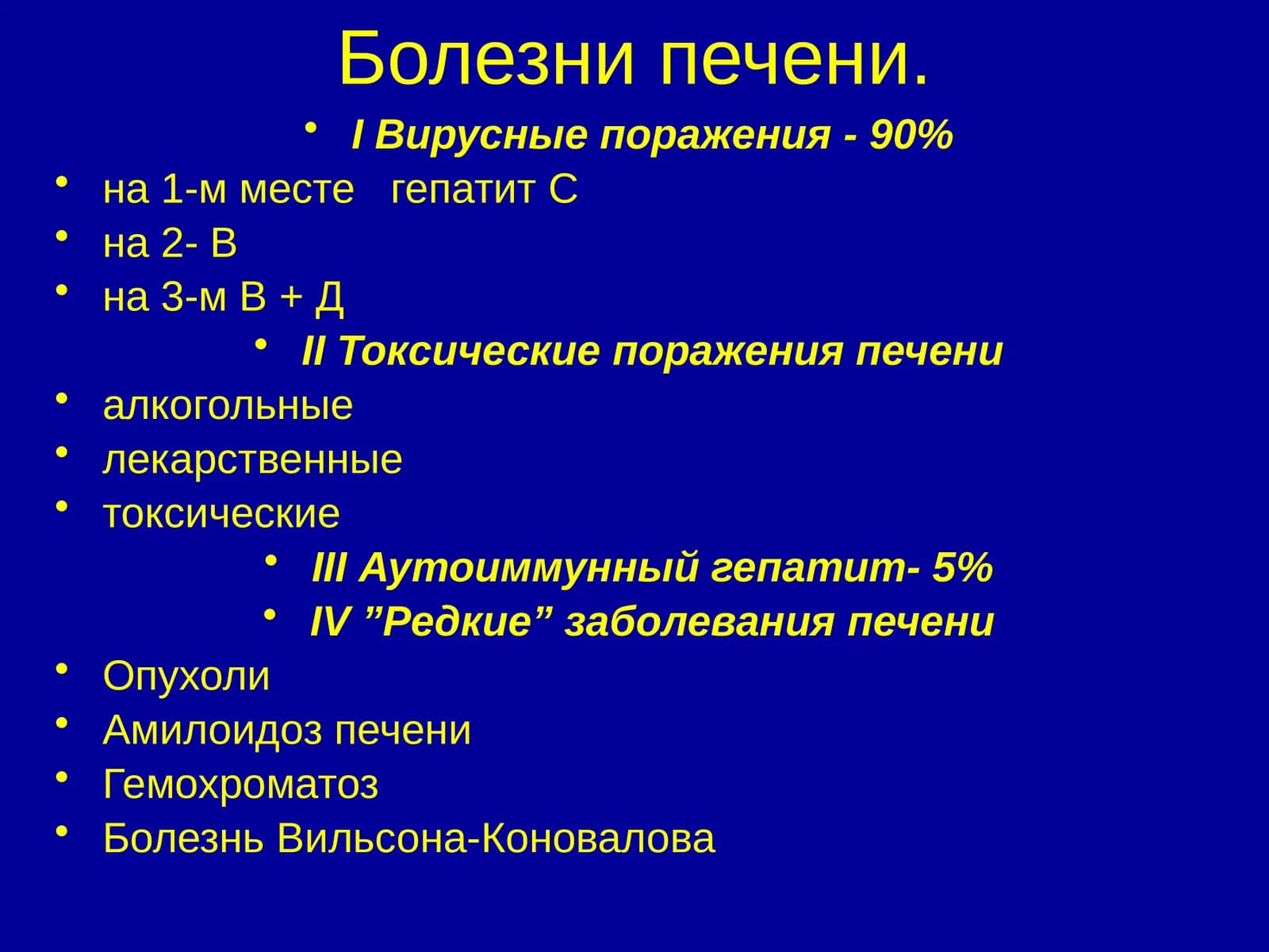Болезни печени