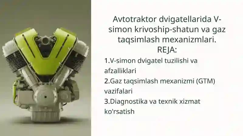 V-simon dvigatellarida