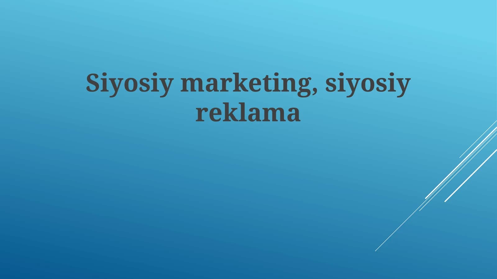 Siyosiy marketing