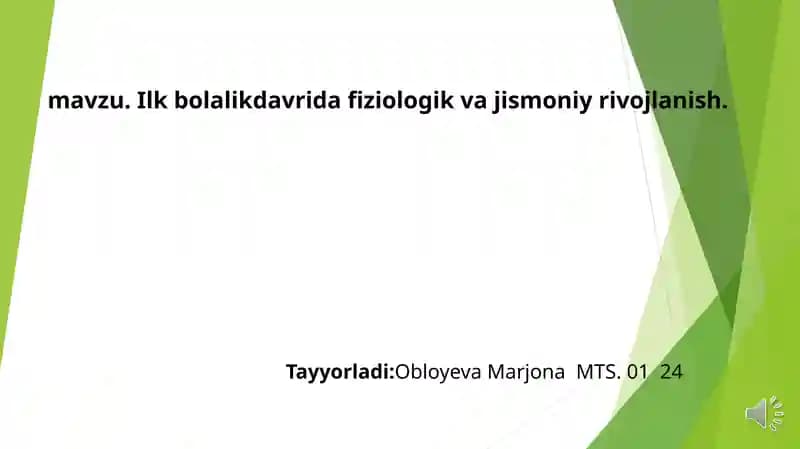 Rivojlanish psixologiyasi